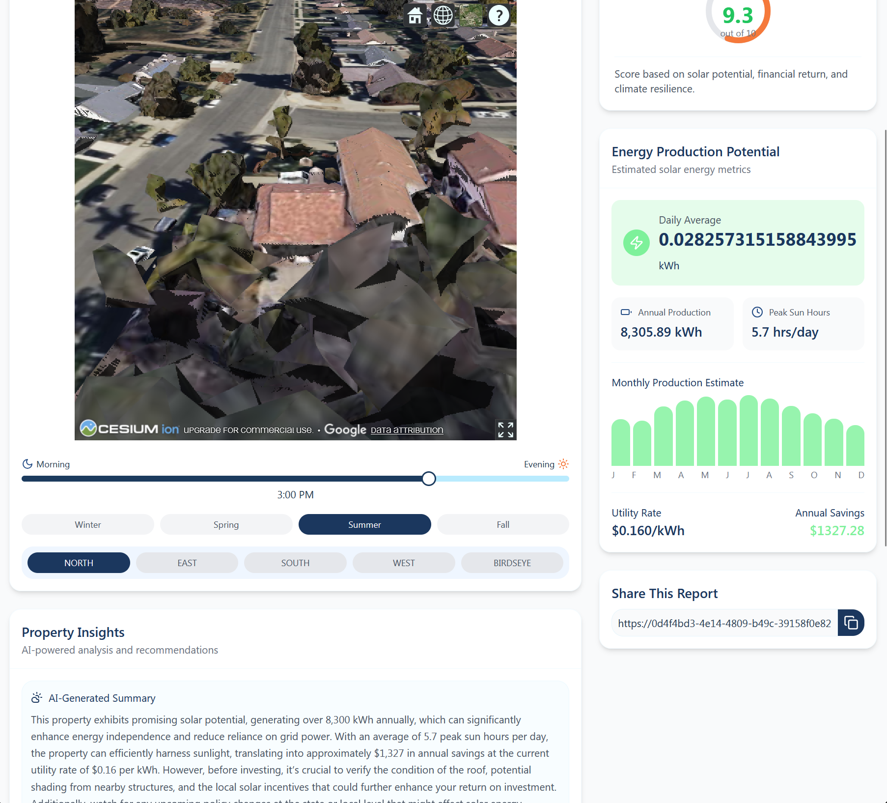 HelioViews solar analytics report